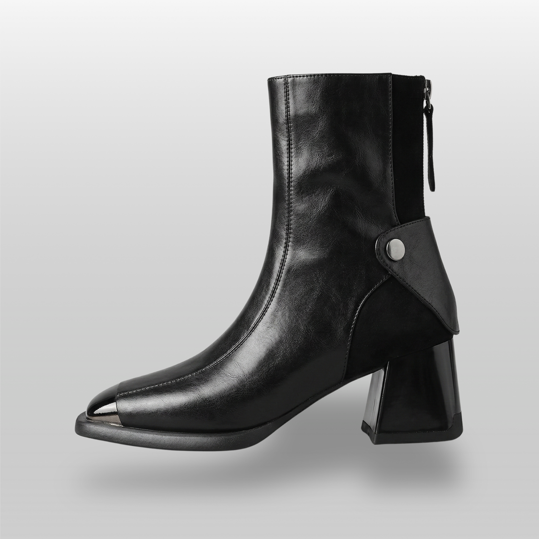 Valenne Leather Ankle Boots