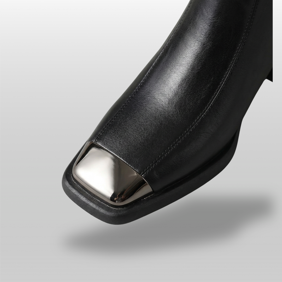 Valenne Leather Ankle Boots