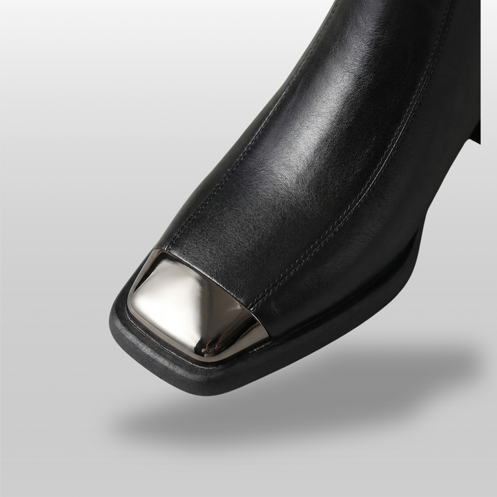 Valenne Leather Ankle Boots