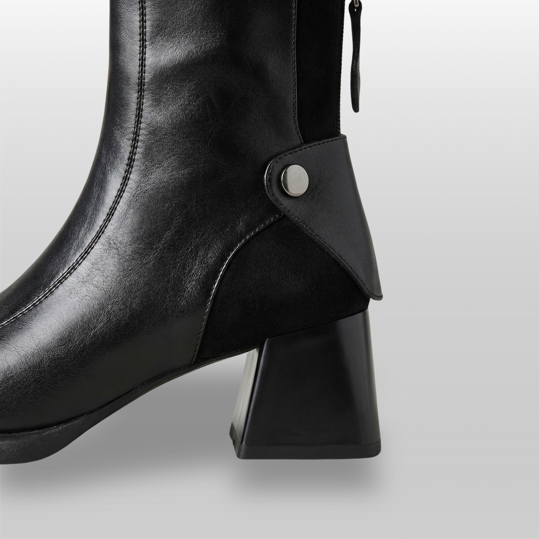 Valenne Leather Ankle Boots