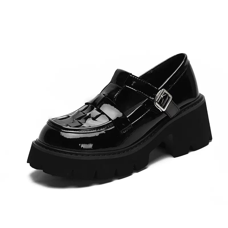 Albany Women's Platform Shoes Sale Drop Black (Sizes 6/7)