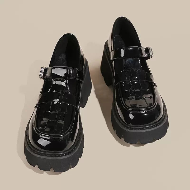 Albany Women's Platform Shoes Sale Drop Black (Sizes 6/7)