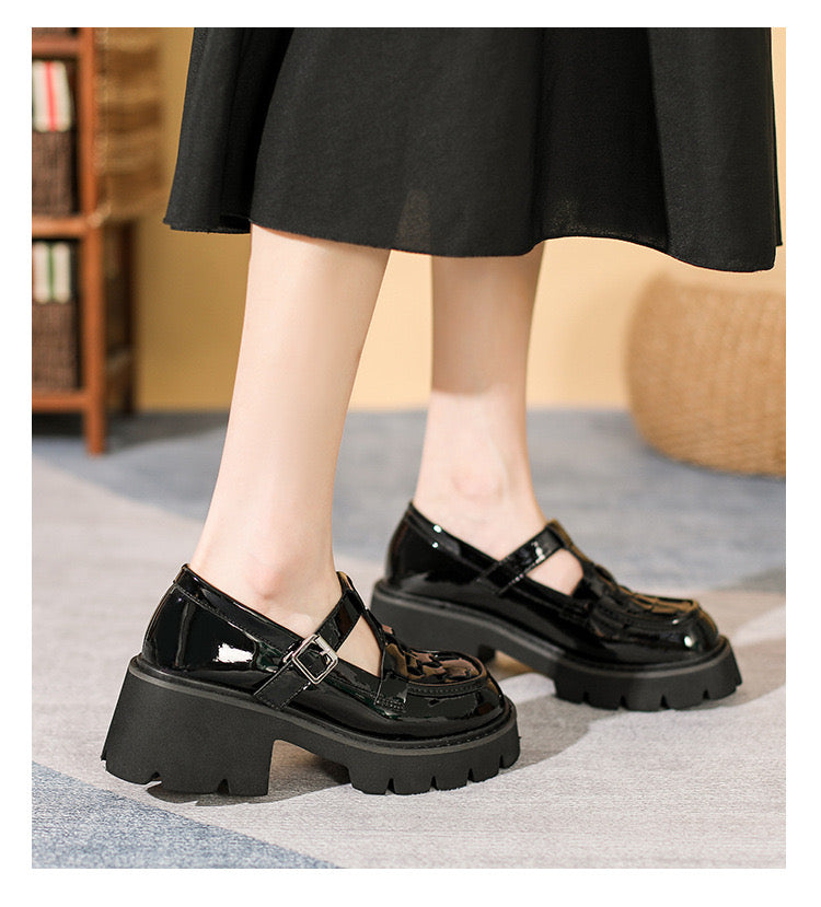 Albany Women's Platform Shoes Sale Drop Black (Sizes 6/7)