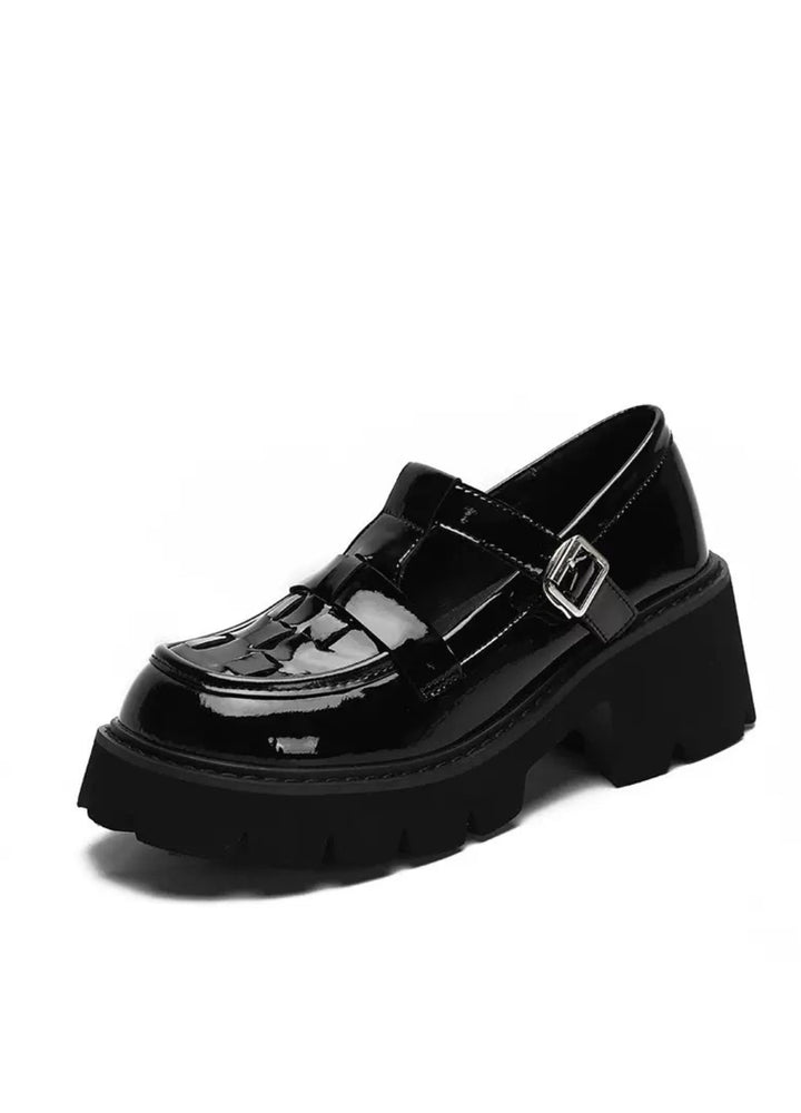 Albany Women's Platform Shoes Sale Drop Black (Sizes 6/7)