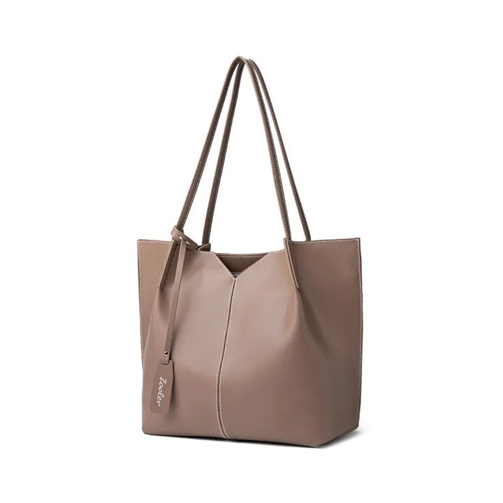 Large Handbag Color Khaki for Women