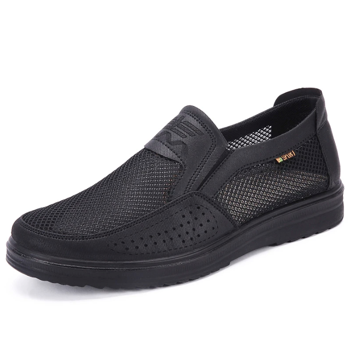 soft loafer shoes color black size 6.5 for men