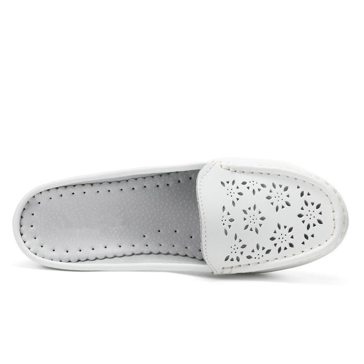 casual mule color white size 7 for women