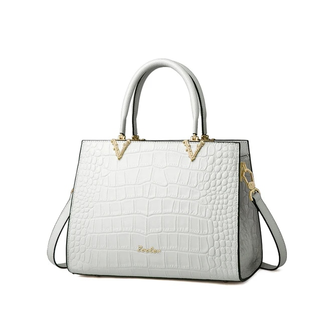 Luxury Handbag Color White Medium for Women