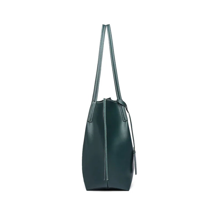 Shoulder Tote Color Green for Women