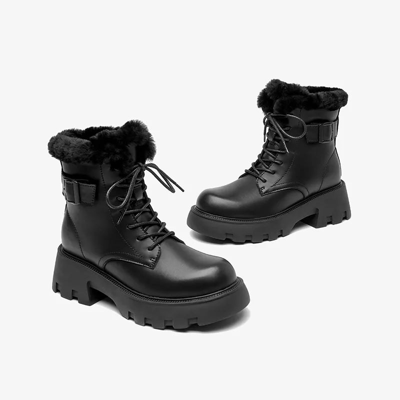 Winter Boots Color Black Size 8 for Women