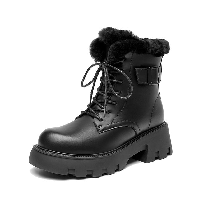 Snow Boots Color Black Size 7 for Women