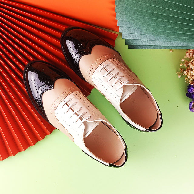 dress oxfords shoes color black size 7 for women