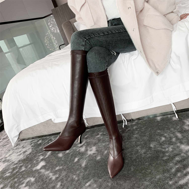 Autumn Boots Color Brown Size 8.5 for Women