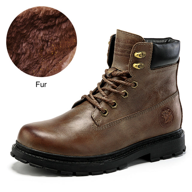 Winter Boots Color Brown Size 7.5 for Men