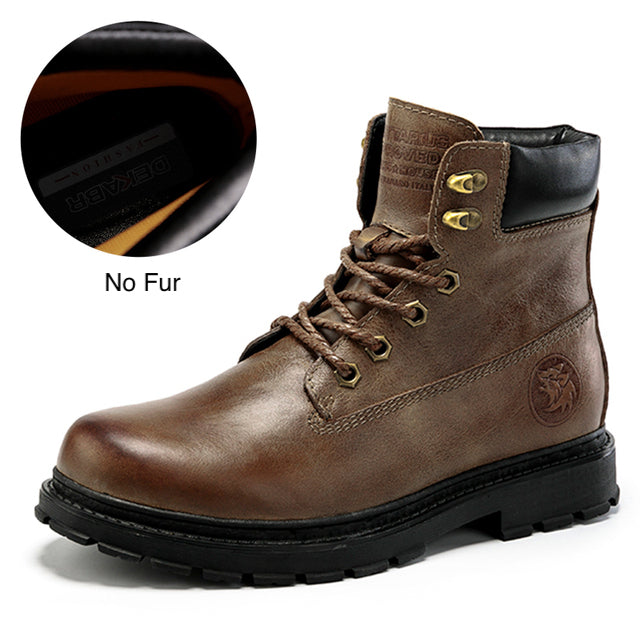 Warm Boots Color Brown Size 6.5 for Men