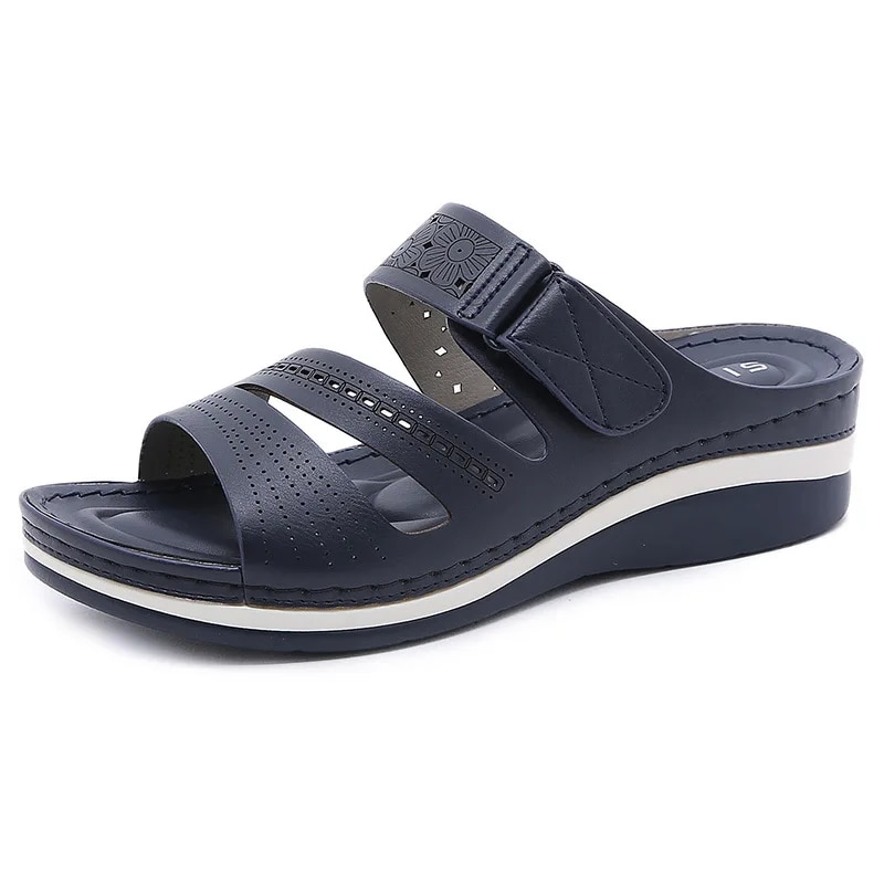 Casual Sandal Color Blue Size 7 for Women