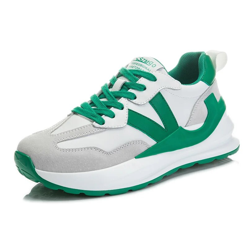 Lace Up Sneaker Color Green Size 8 for Women