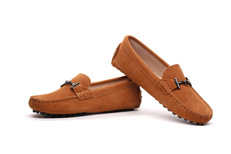 Flat Loafer Shoes Color Brown Size 6 for Women