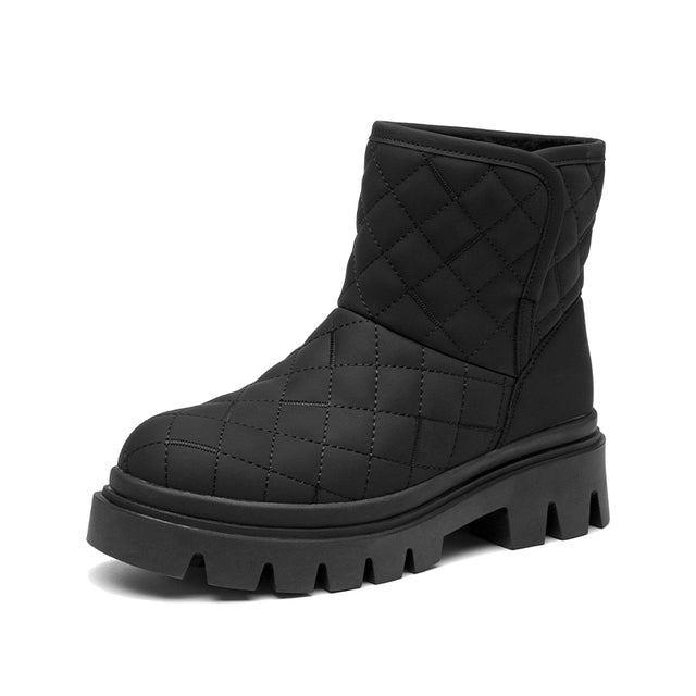 Snow Boots Color Black Size 6.5 for Women