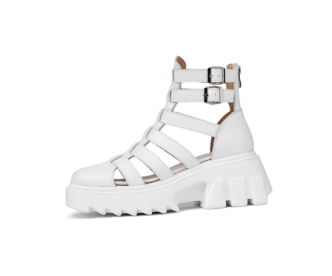 Summer Boots Color White Size 9 for Women