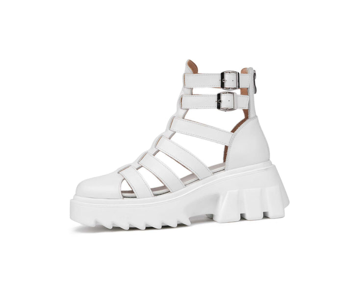 Summer Boots Color White Size 9 for Women