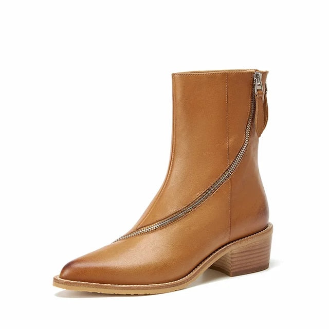 Autumn Boots Color Brown Size 5 for Women