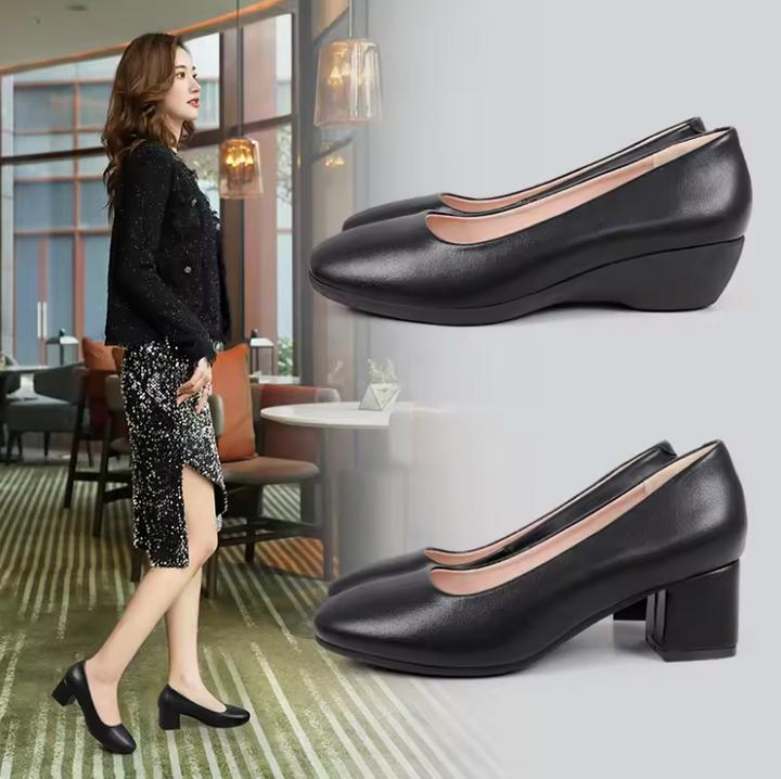 USS Shoes Roxana Women's Comfortable Round Toe Pumps