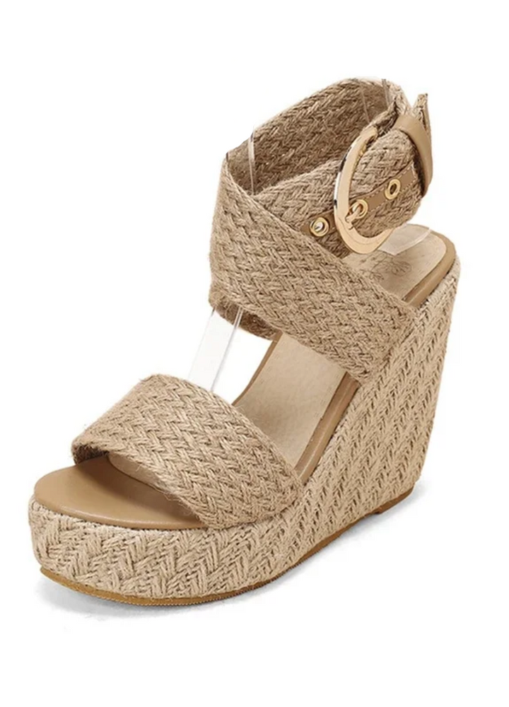 USS Shoes Doris Women's Wedges Hemp Sandals