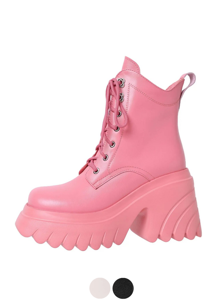 USS Shoes Coraza Women's Platform Ankle Boots