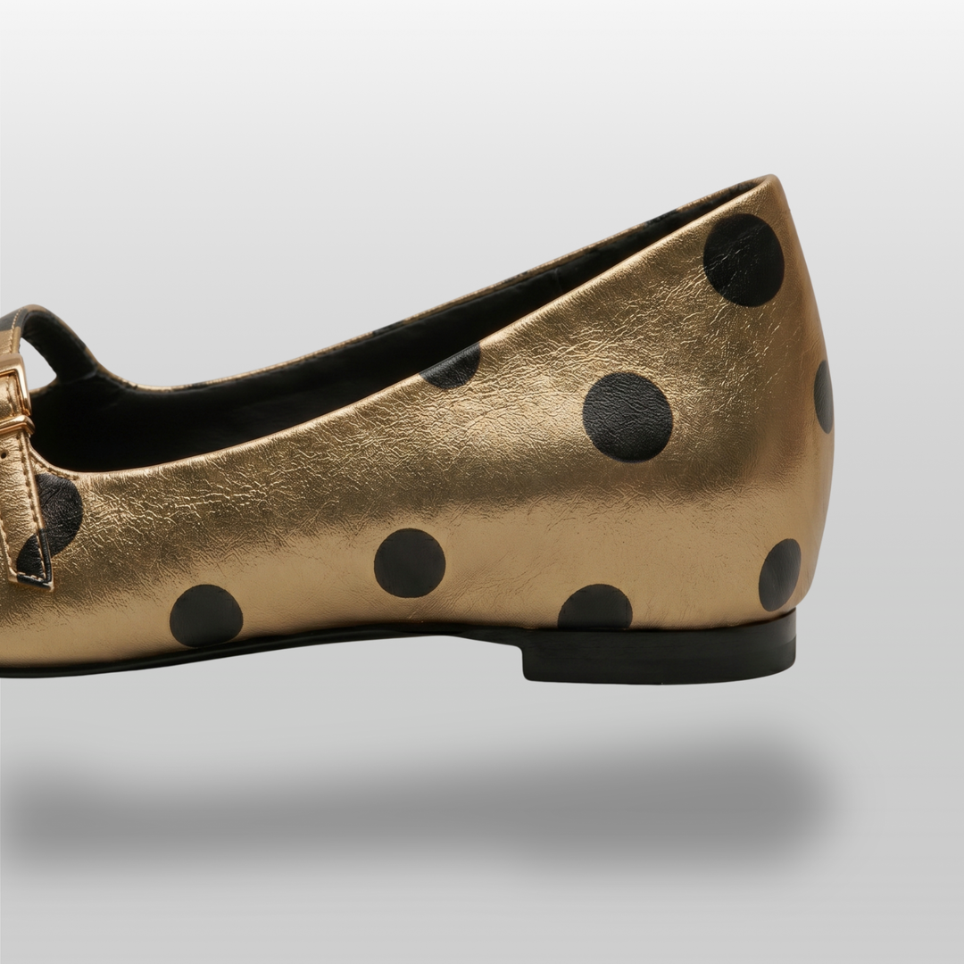 USS Adeline Mary Jane, macro detail of the outsole and heel construction