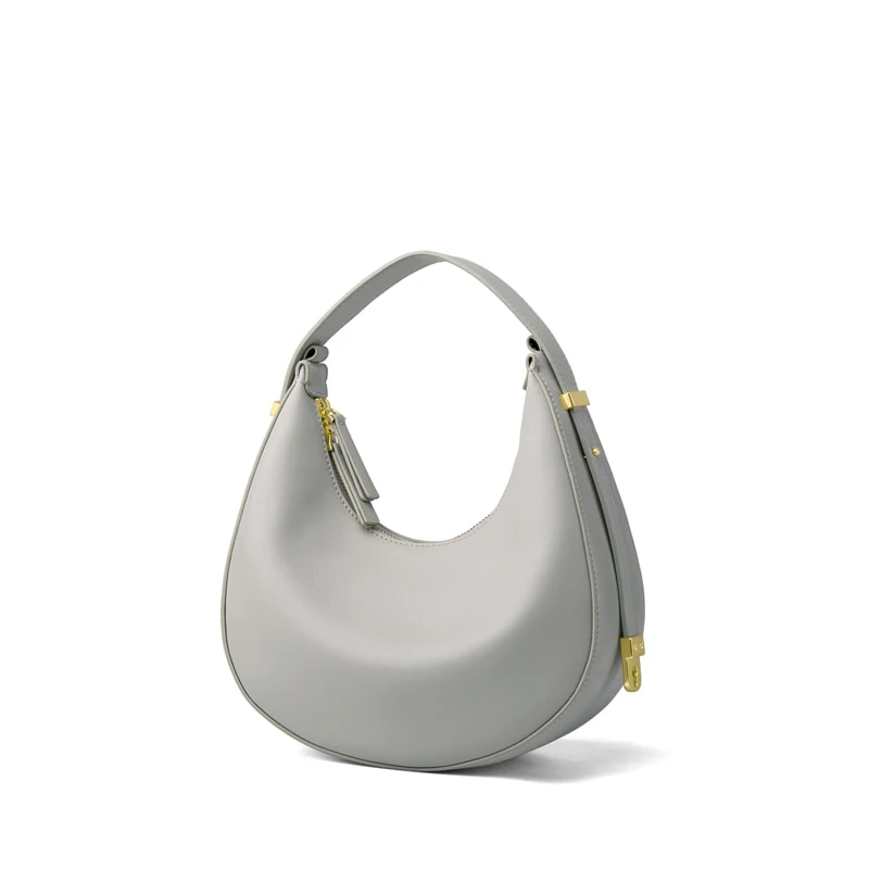 handbag color gray small for women