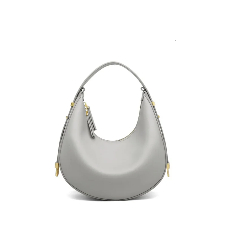 leather handbag color cloud small for women
