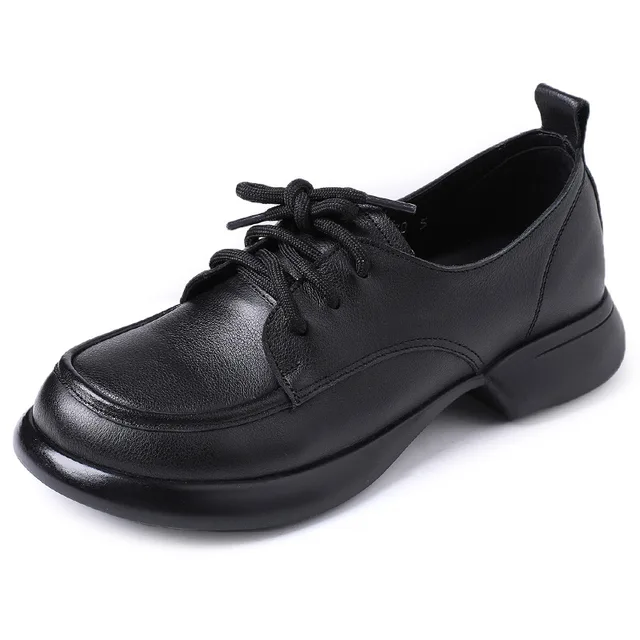 leather pumps color black size 5.5 for women