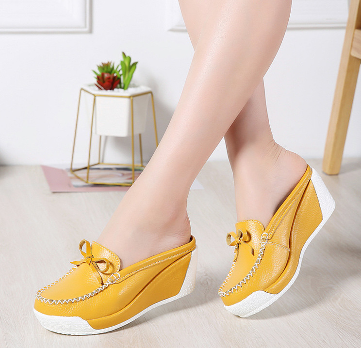 clog color yellow size 8 for women