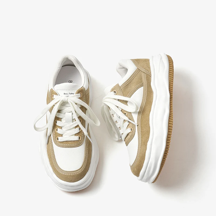 walking sneaker color khaki size 7 for women