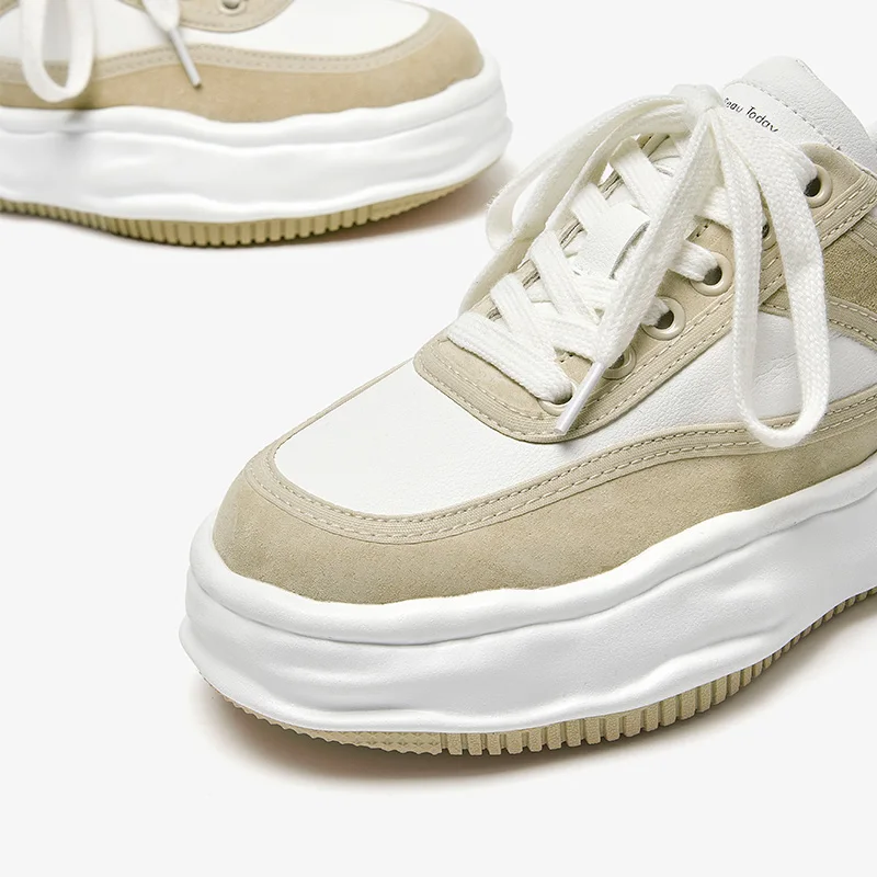 round toe sneaker color apricot size 8 for women