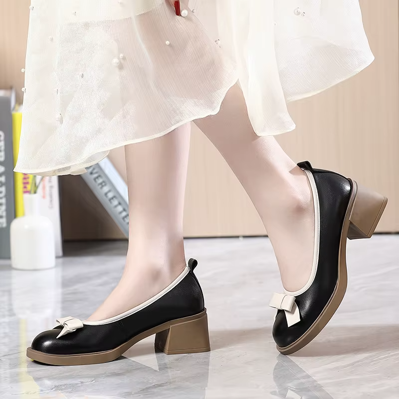 platform pumps color black size 8 for women