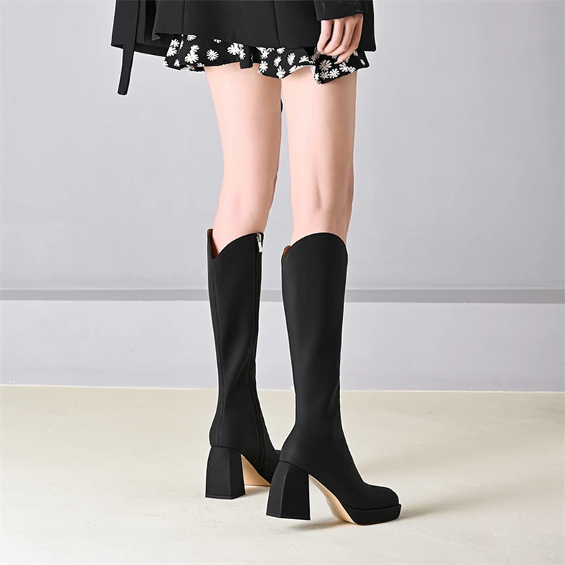 dress western boots color black size 5.5 for women 
