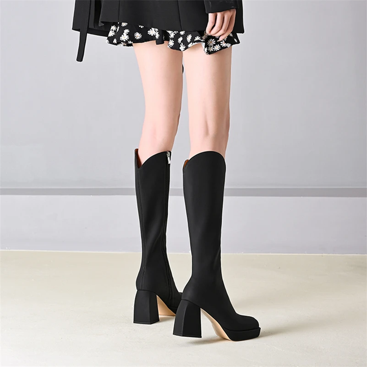 dress western boots color black size 5.5 for women 