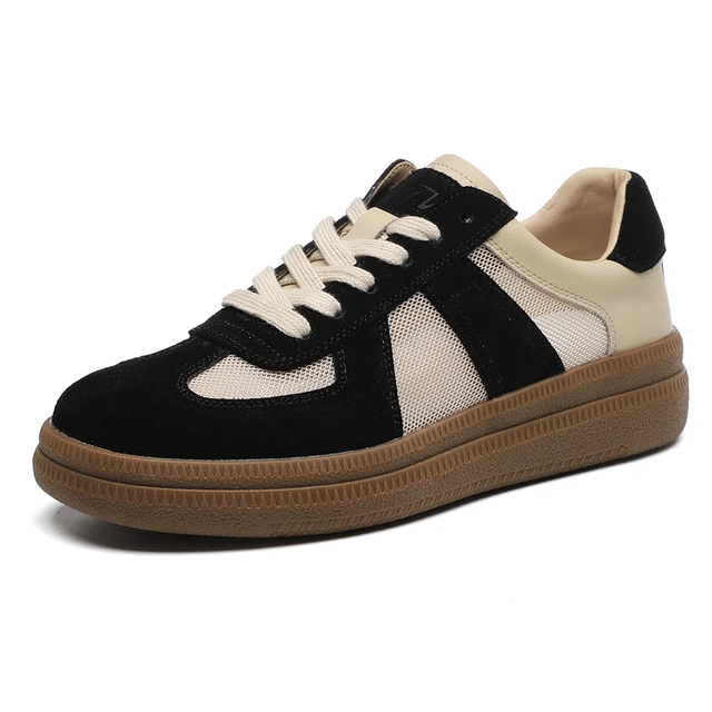 platform sneaker color black size 7.5 for women