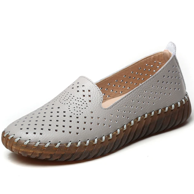 summer loafer color gray size 6 for women