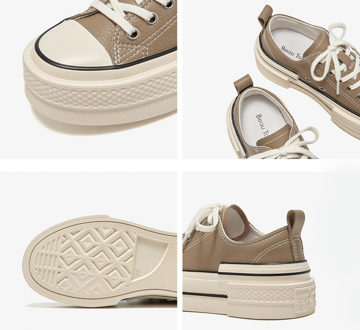 comfortable sneaker color khaki size 5.5 for women