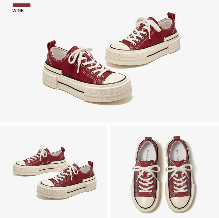 high quality sneaker color red size 7.5 for women