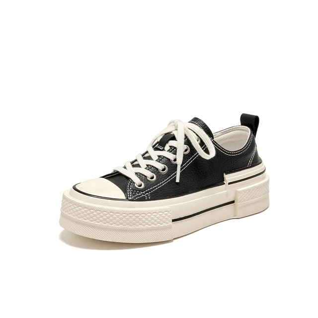 platform sneaker color black size 6 for women