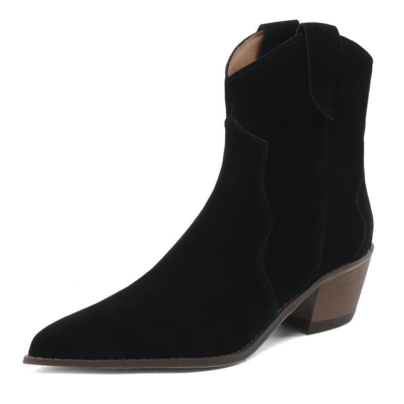 leather boots color apricot size 9 for women