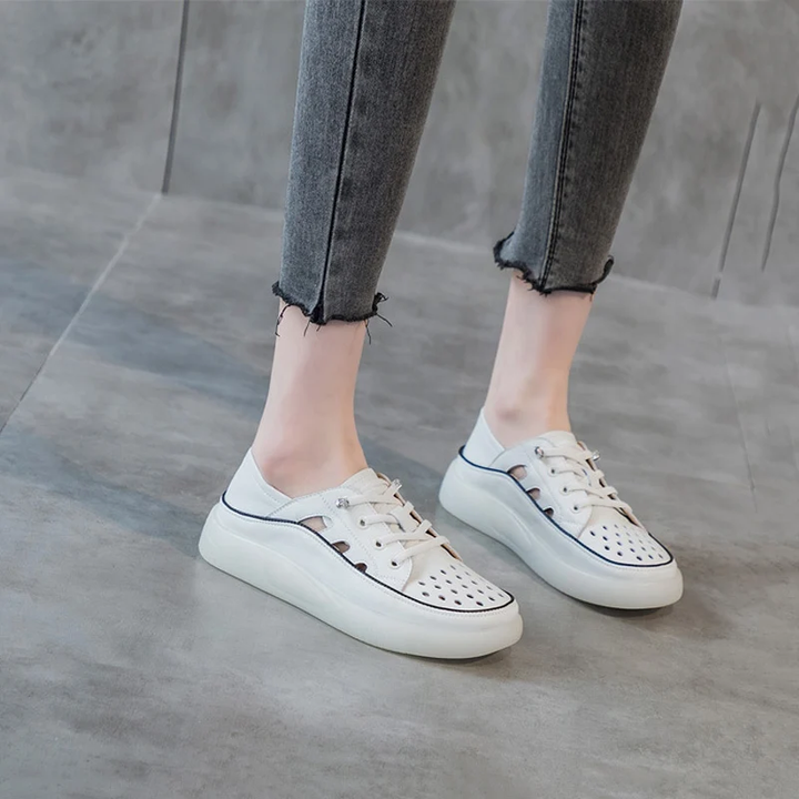 casual slip on shoes color beige size 7 for women