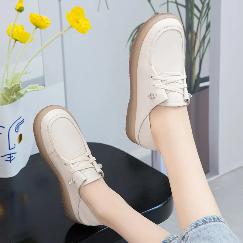 summer loafers shoes color beige size 9 for women