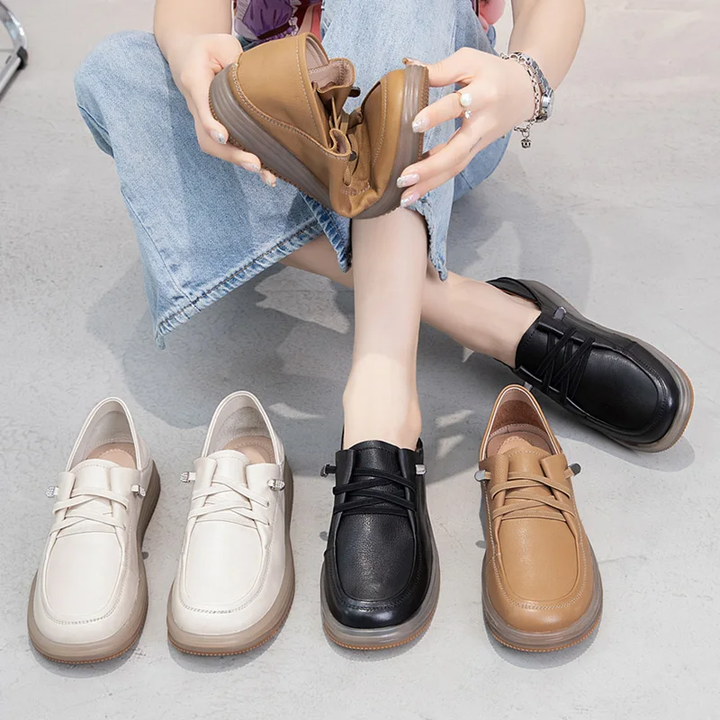 office loafers shoes color black size 7 for women