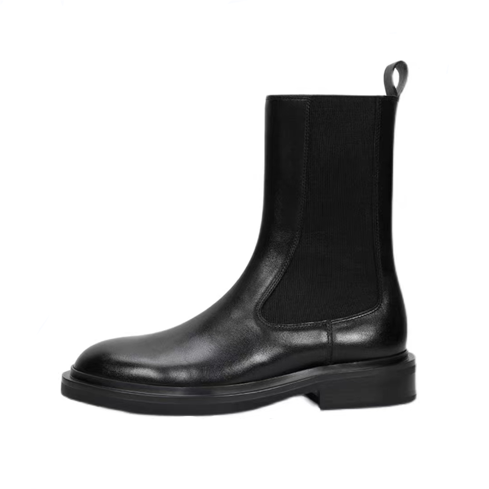 platform boots Color black size 8 for women