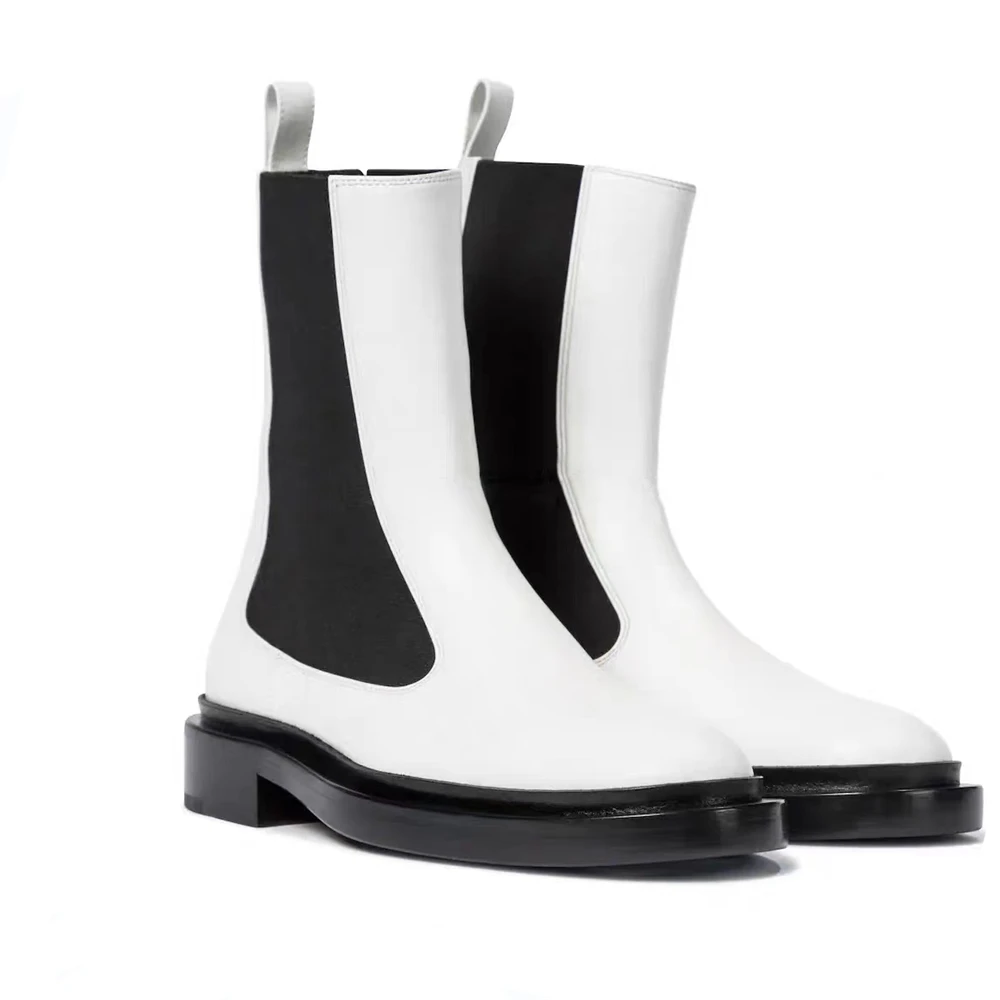 Fall Boots Color white size 5 for women